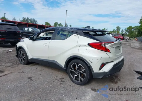 2019 Toyota C-Hr Xle z USA, uszkodzony, nr VIN JTNKHMBX1K1060302